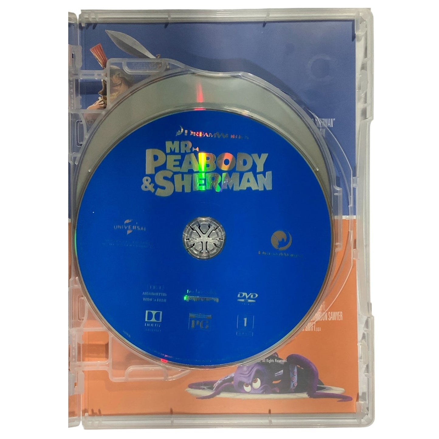 DreamWorks 4 Movies The Croods, Peabody & Sherman, Turbo, Penguins of Madagascar