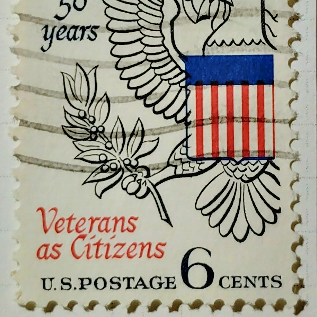 1969 US 6c American Legion 50th Anniversary Stamp #1368