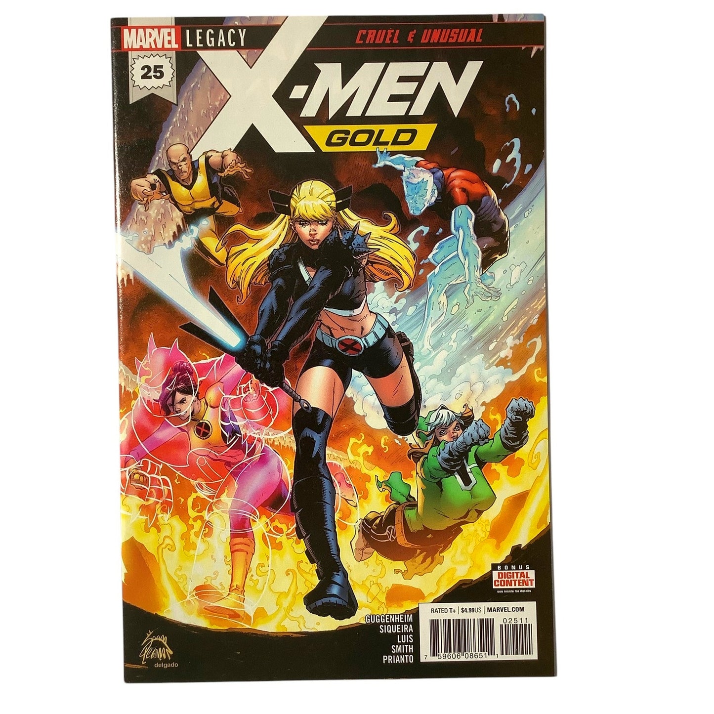 Marvel Comic's X-Men Gold #25, Cruel and Unusual Part 3/3, Jun 2018, NM+ 9.6