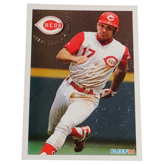 Chris Sabo, Cincinnati Reds, #425, 1994 Fleer Baseball Collector's Card