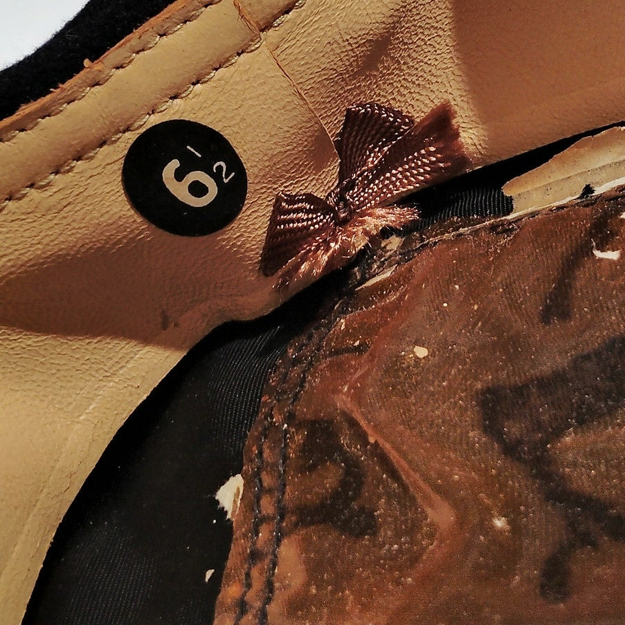 WWII–Korean War Era Formal Wool Cap – Size 6-1/2, Gold “U.S. NAVY”, Black Band