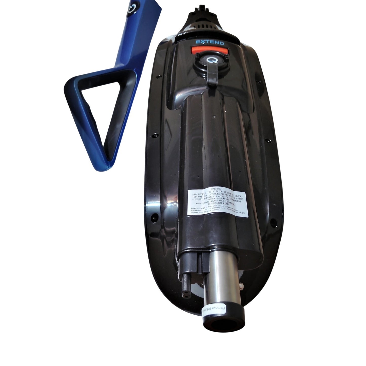 Quantum X QX‑8002 PH Wet/Dry Vacuum Body Motor, Basin, Handle w/HW, Micro Insert