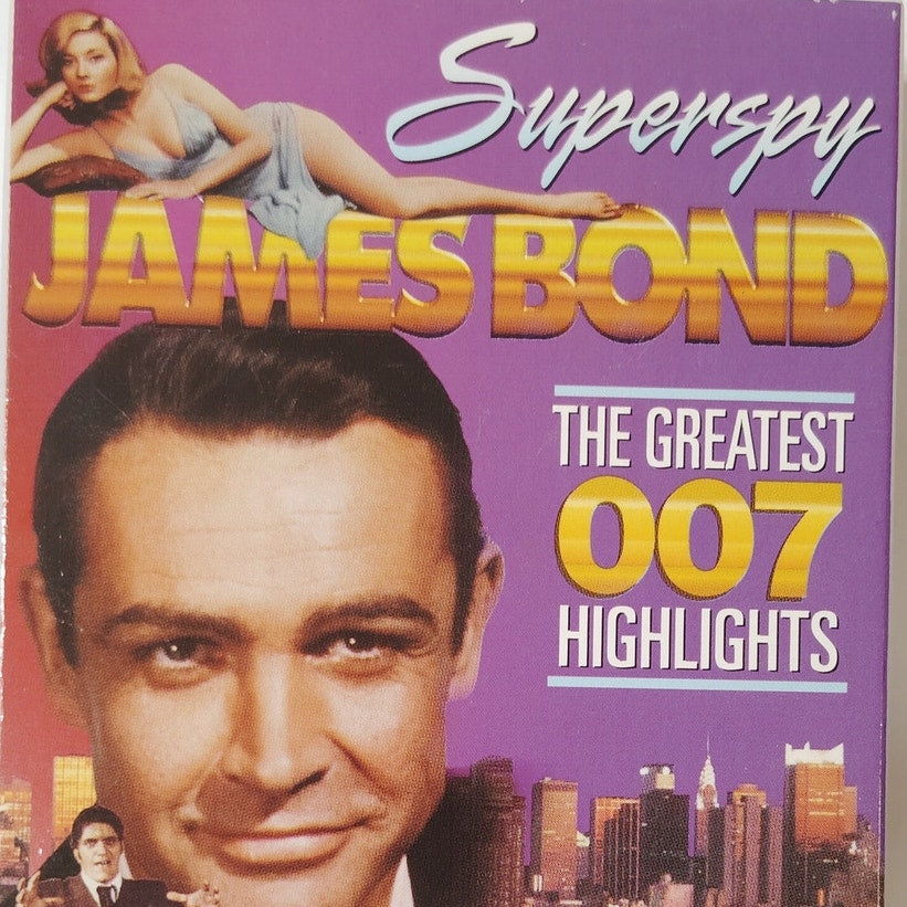 Superspy James Bond The Greatest 007 Highlights VHS 1996 Unauthorized Biography