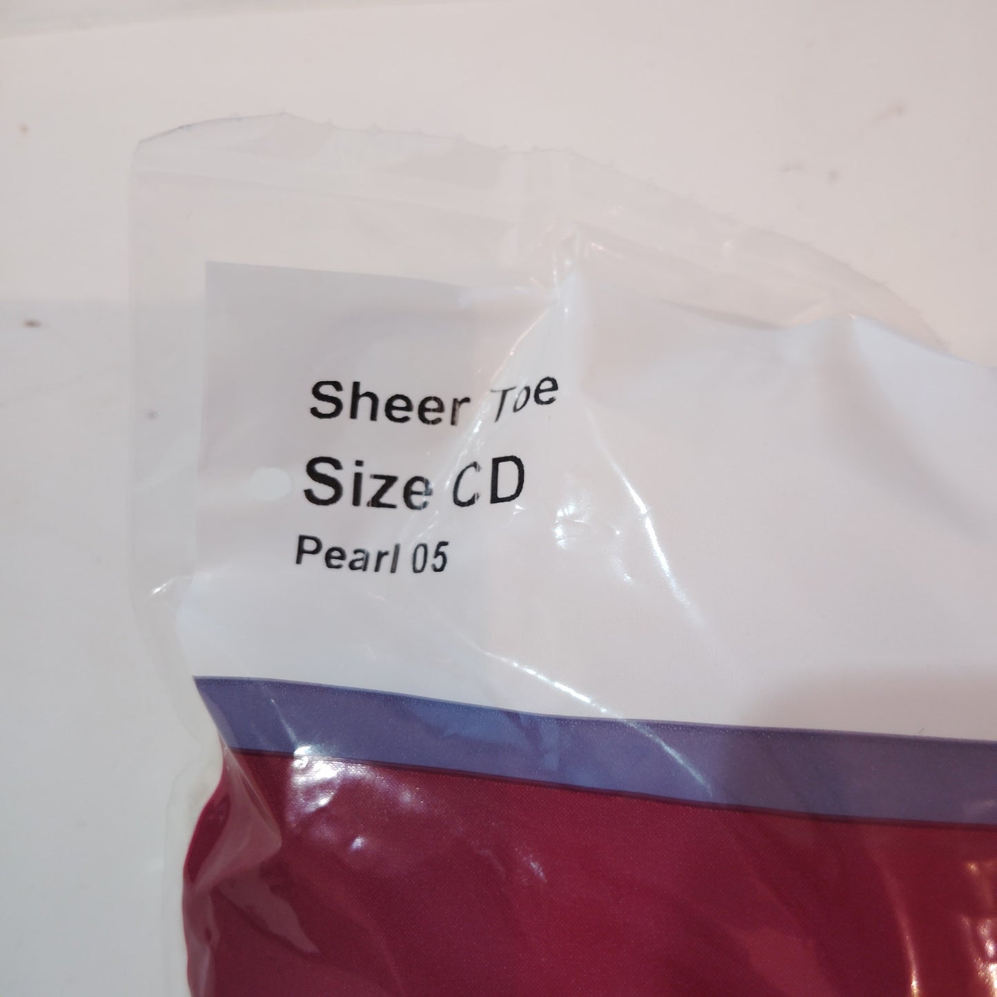 Hanes Silk Reflections Silky Sheer Thigh High Stockings Pearl Size CD 3-Pack
