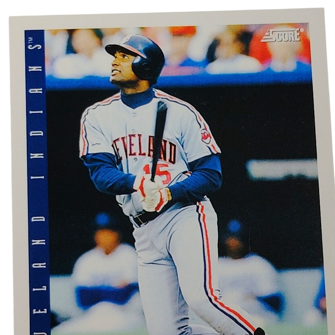 1993 Score Sandy Alomar Jr #116 Cleveland Indians C MLB Baseball Card NM