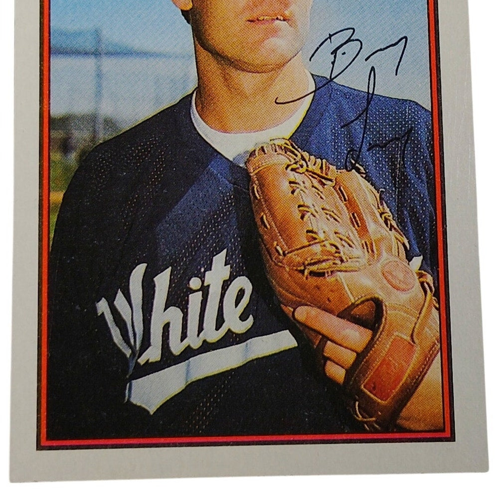 1989 Bowman Bill Long #56 Chicago White Sox P MLB Oversize Baseball Card NM