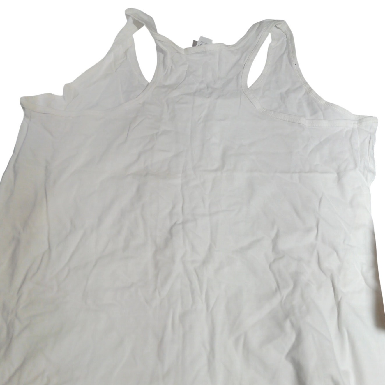 Gildan Ladies Racerback Tank – XL – White