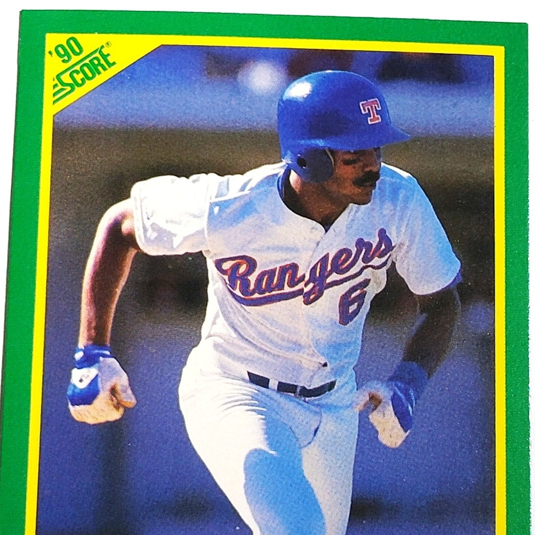 1990 Score Cecil Espy Card No. 69 Texas Rangers OF VG/EX