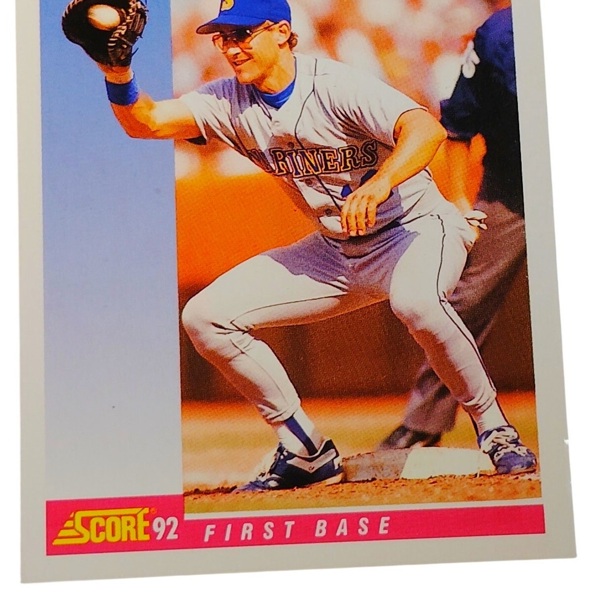 1992 Score Pete O’Brien #141 Seattle Mariners First Baseman MLB Baseball NM