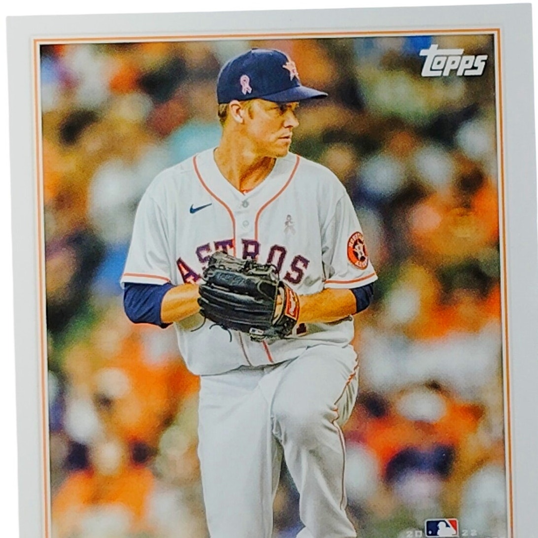 2022 Topps Opening Day #180 Zack Greinke Houston Astros Pitcher - VG/EX