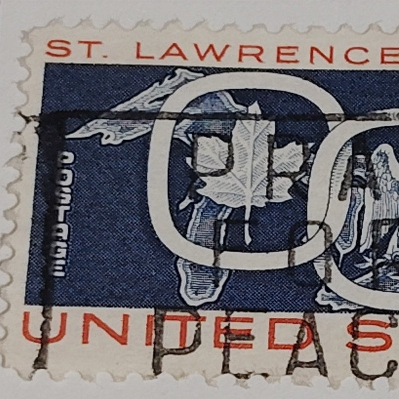1959 Scott #1131 – 4¢ St. Lawrence Seaway / Joint U.S.–Canada Issue – Canceled