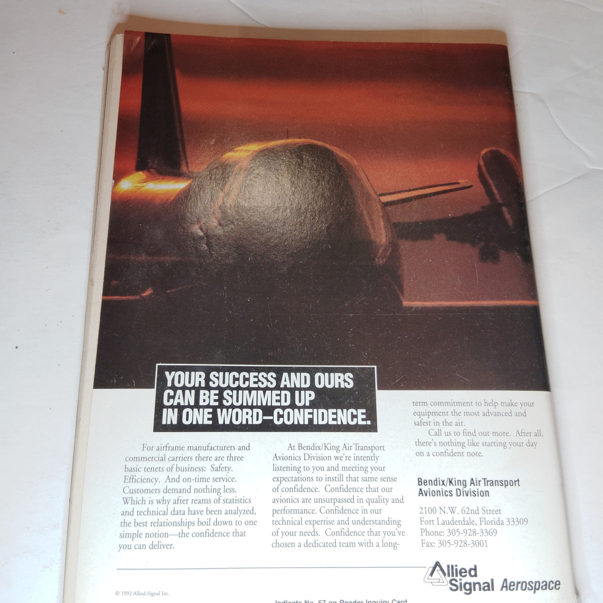 Air Transport World Magazine Sept 1992 - Aviation Management & Airline Industry