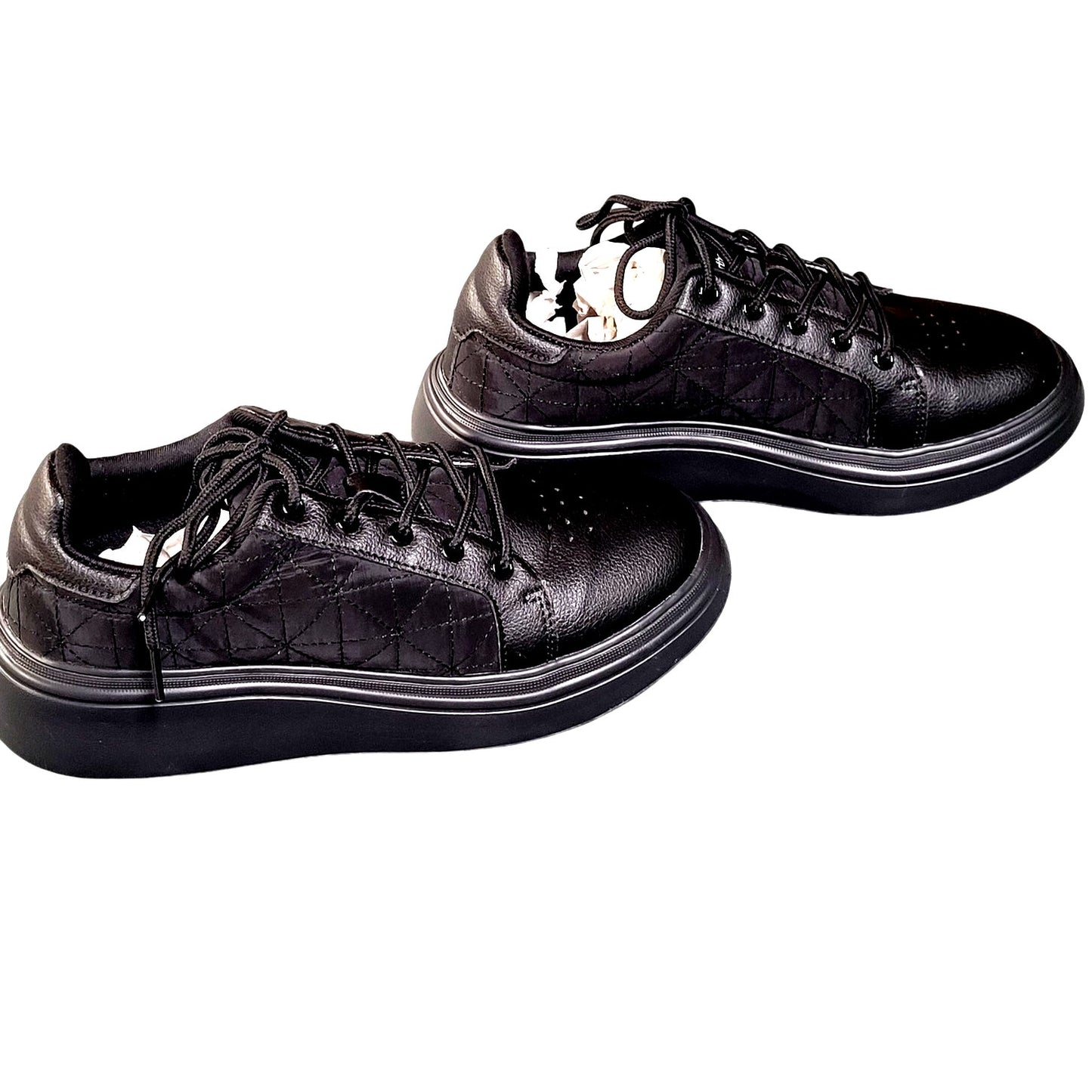 Comfort Orthopedic Sneakers, Ergonomic Walking Shoes, Ultra Breathable, Black, 7