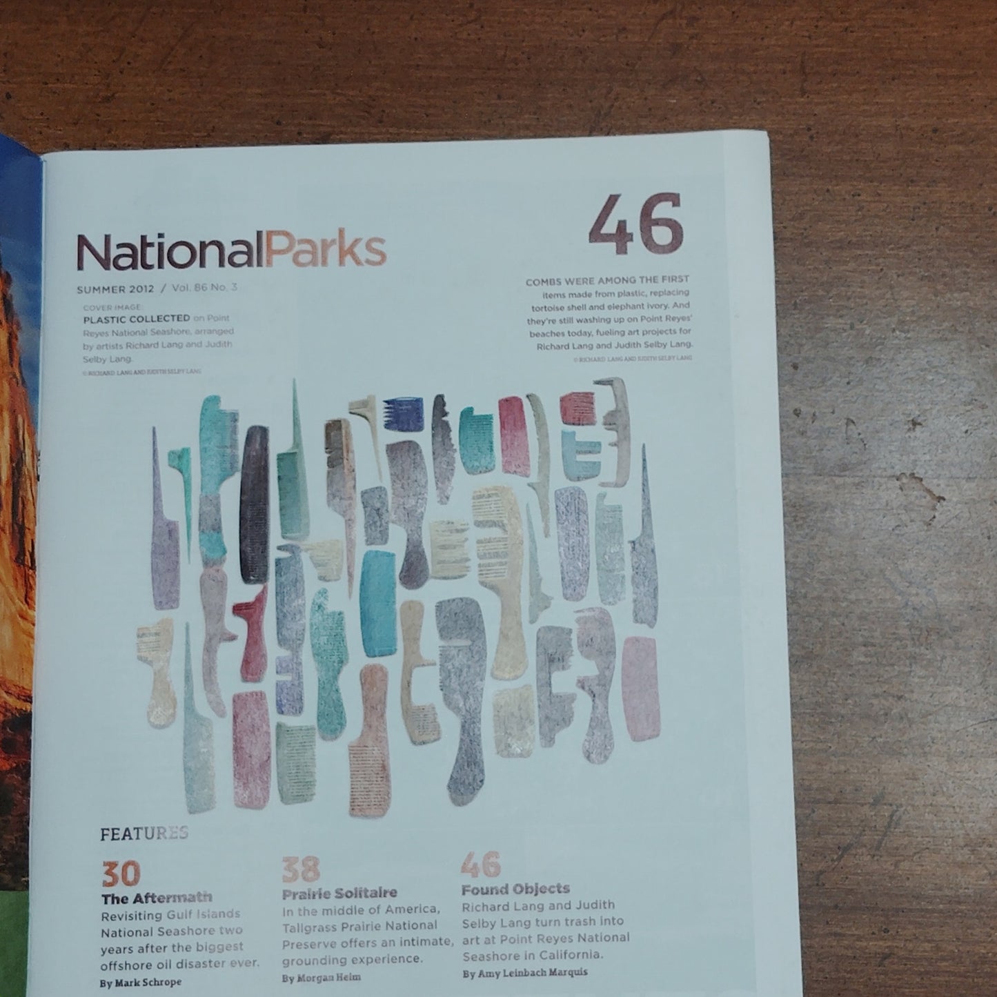 National Parks Magazine Summer 2012 - Conservation Association NPCA Vintage