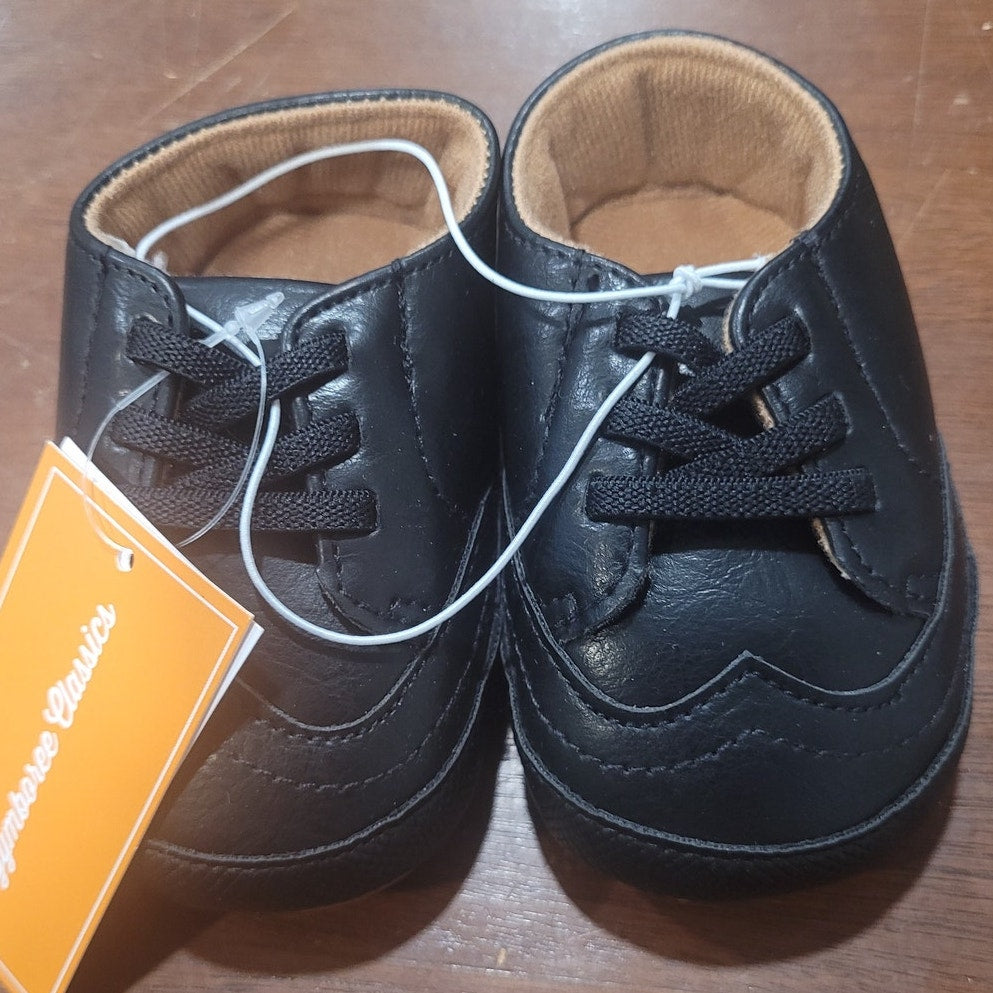 Gymboree Infant Black Slip-On Dress Shoe, Special Occasion, 6-12 Months