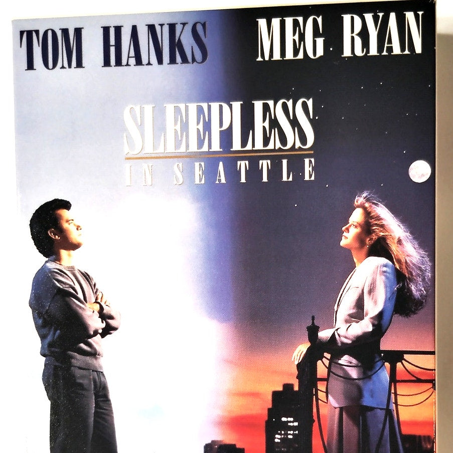 Sleepless in Seattle VHS 1993 Tom Hanks Meg Ryan Romantic Comedy Nora Ephron