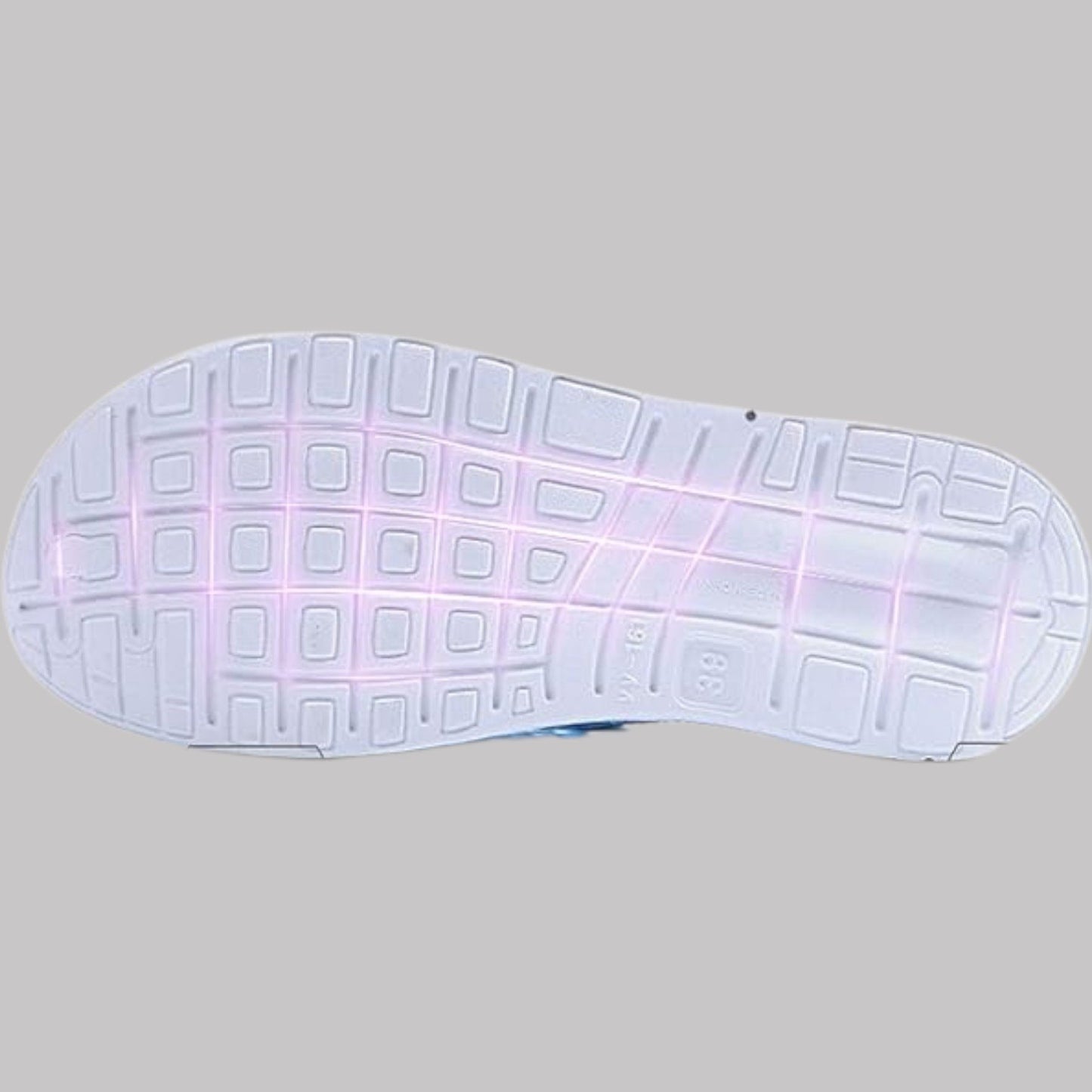 Unisex House/Garden Clogs, Pink/Fuchsia – Non‑Slip Breathable Sandals – Size 10