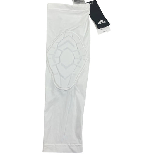 Adidas Techfit Padded Compression Arm/Elbow Sleeve – White – LT