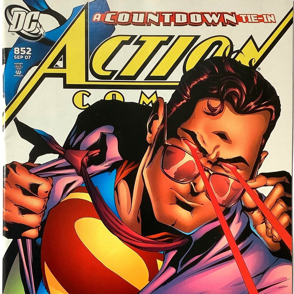 DC Comics, Action Comics #852, 3-2-1-ACTION! Part 1/3, May 2007, NM 9.4