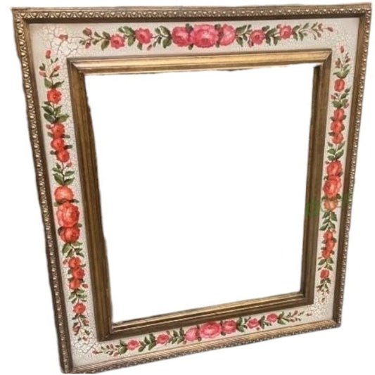 Vintage Wood Picture Frame - Picture Space 24" x 20", Overall Frame 30: x 35"