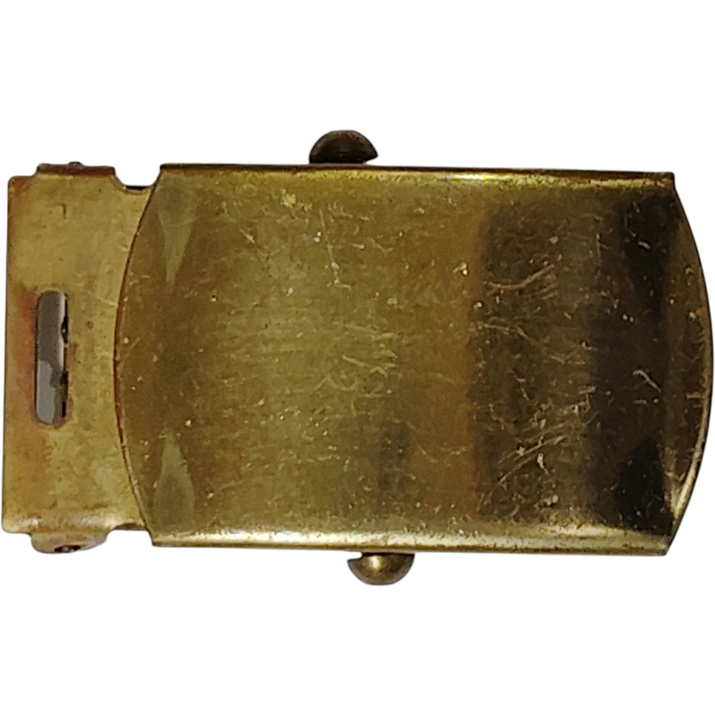 VTG Creative Edge Brass Belt Buckle – 1-5/16" Fits 1¼" Web Belts, Stamped US CE