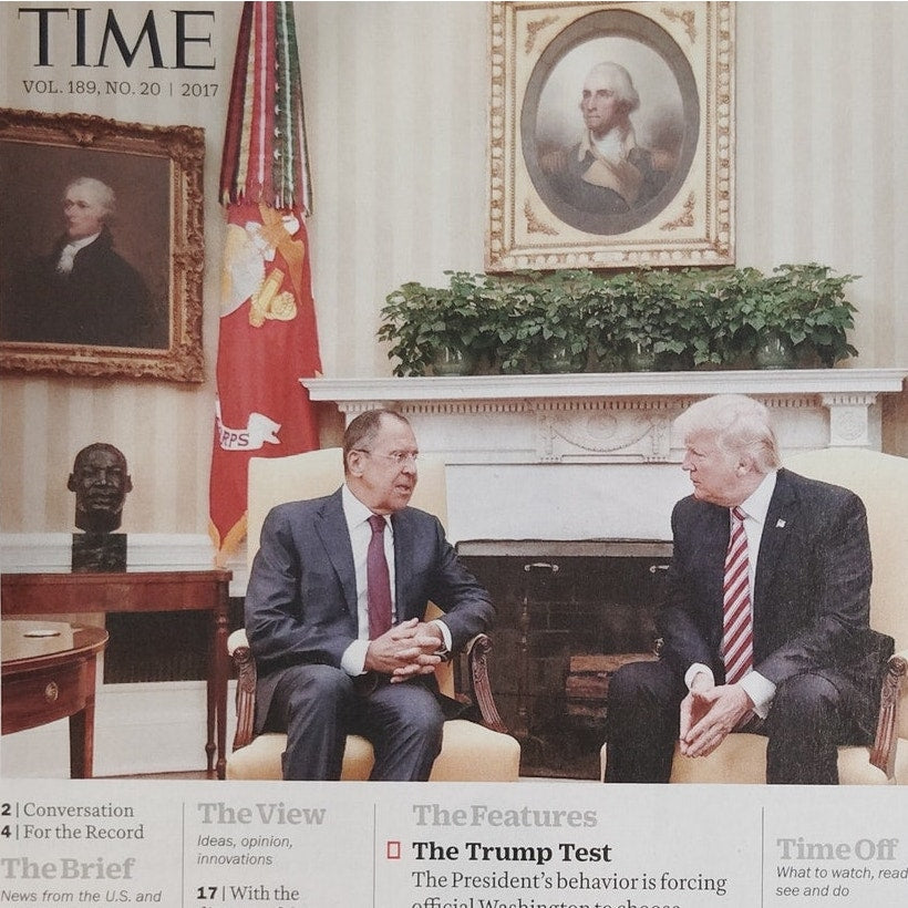 TIME Magazine May 29 2017 Trump Test Russia Cover Vol 189 No 20 Back Issue