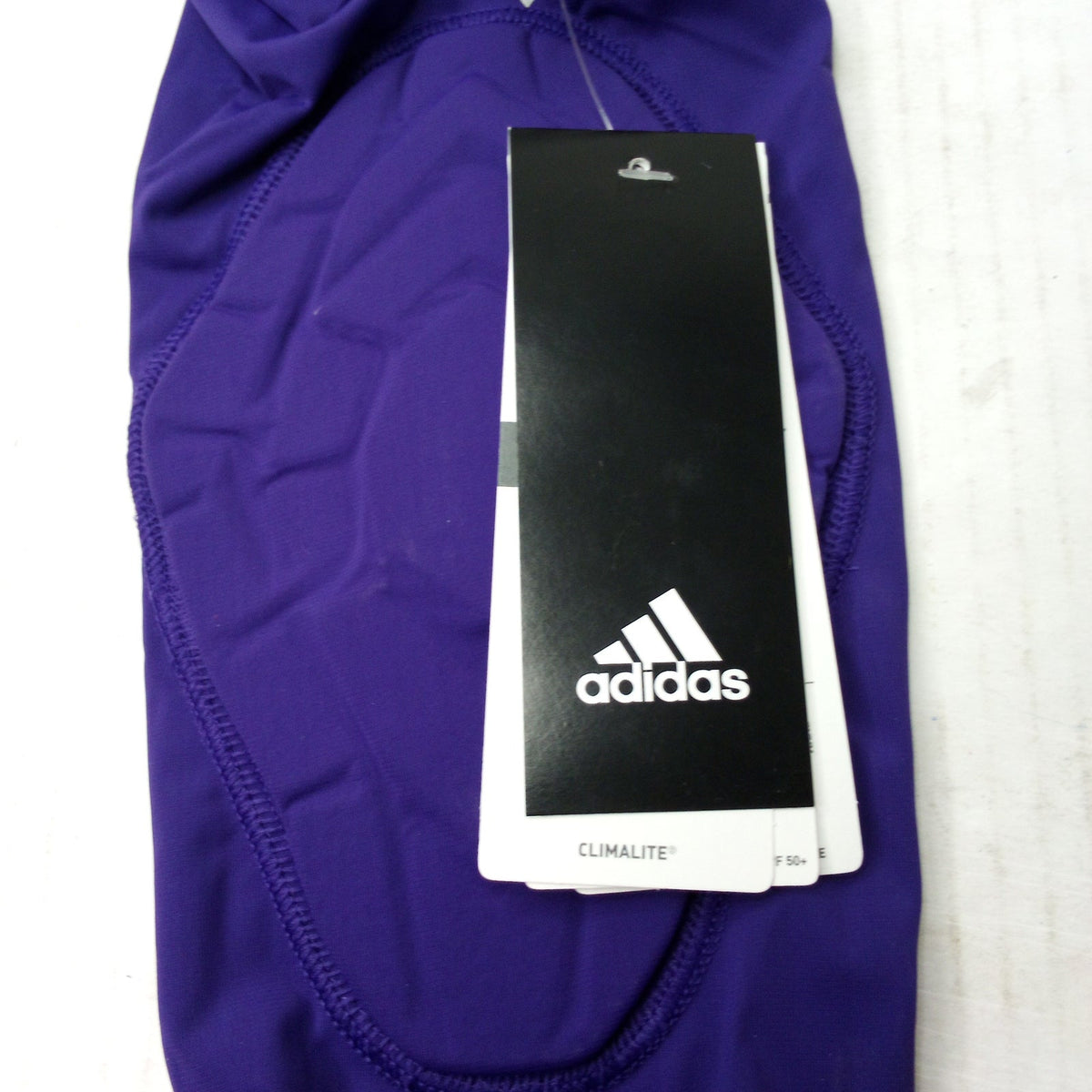 Adidas Techfit Climalite Padded Compression Arm Sleeve Purple LT Large Tall