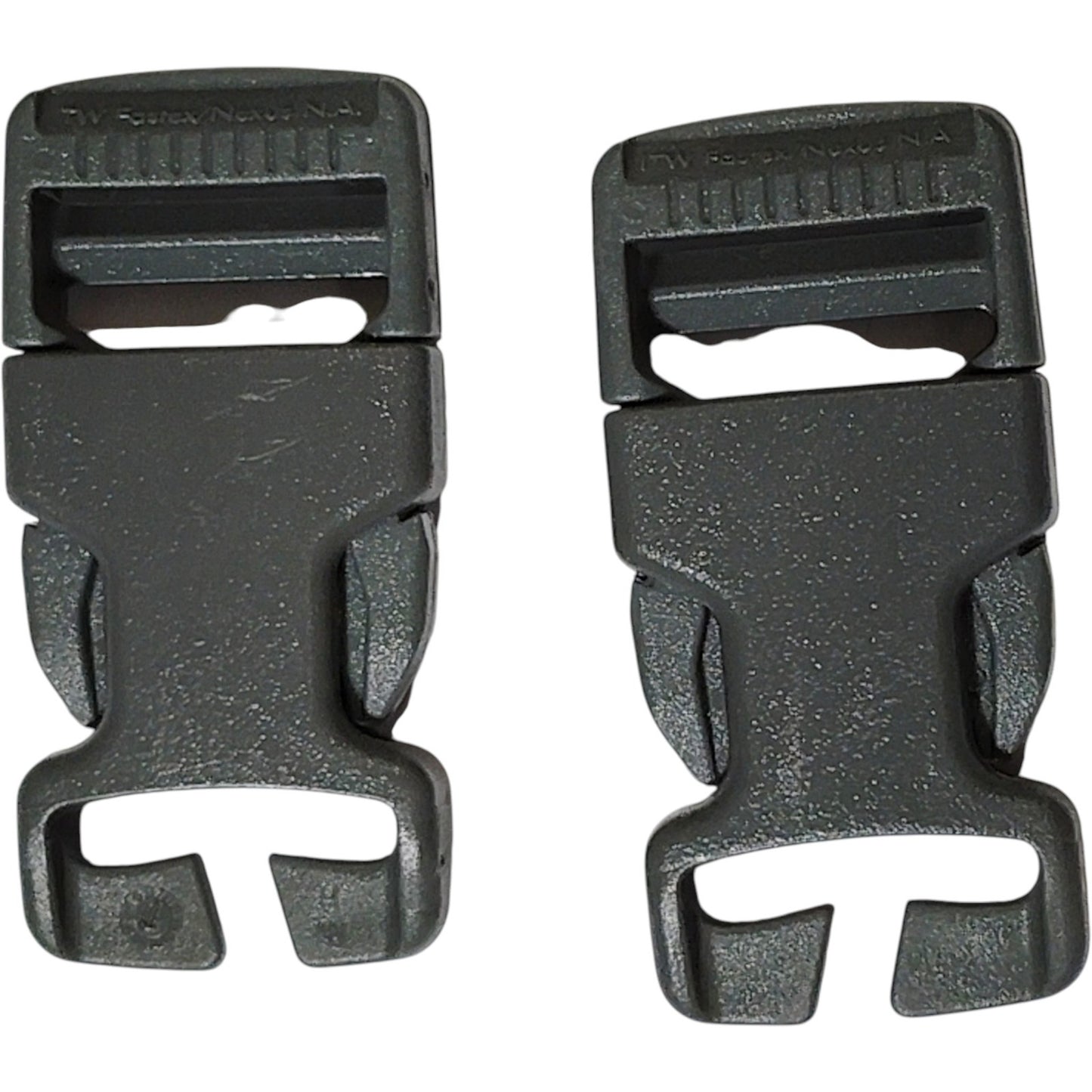 2-PK 1" Tactical Quick-Release SRB QASM Buckles – HD Side Release, No-Sew Mount