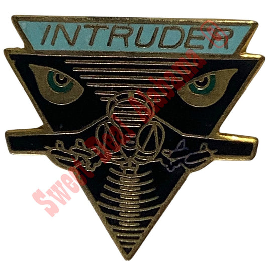 Navy and Marine Corps A-6 Intruder Hat, Lapel, or Tie Pin 1"H x 1"W