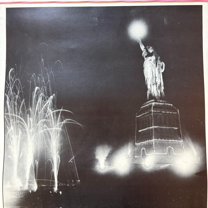 1909 Liberty Illuminated Hudson-Fulton Celebration Photo Poster- 20" x 16" Print