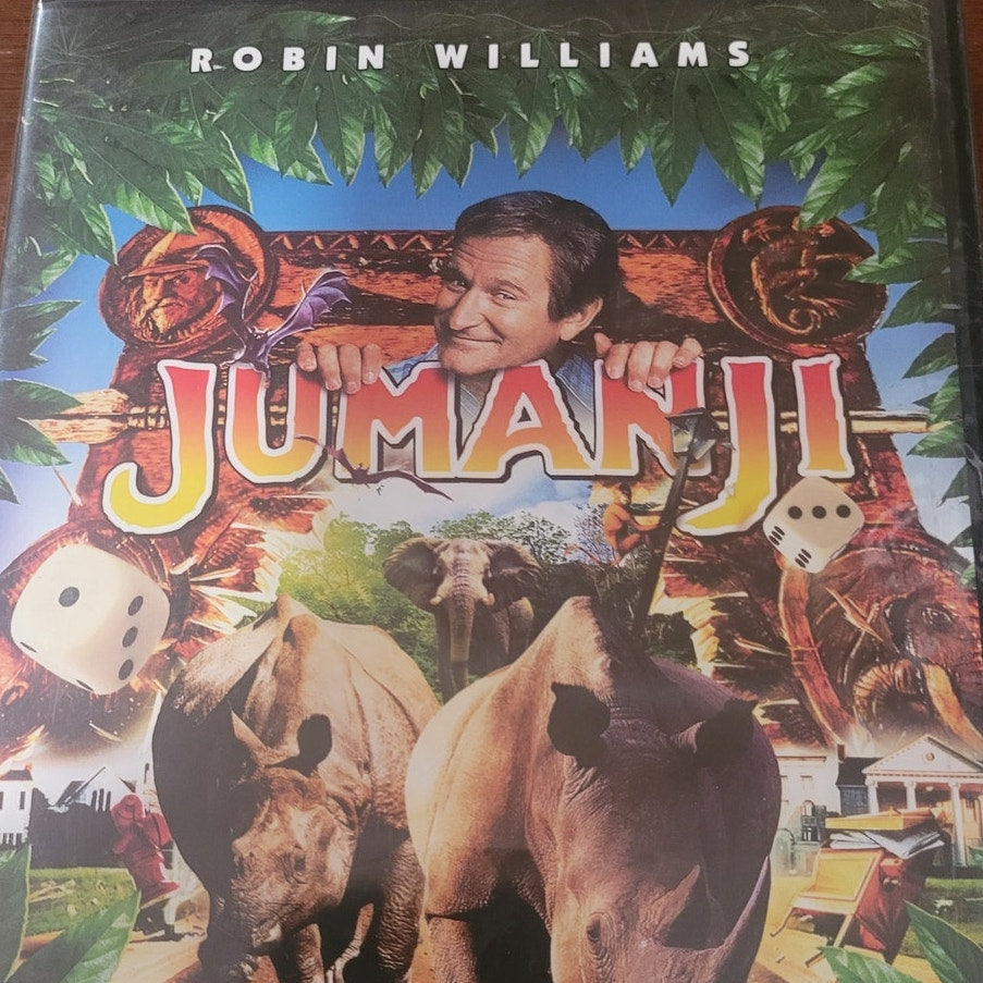 Jumanji DVD 1995 Special Edition Robin Williams Fantasy Adventure Family Movie
