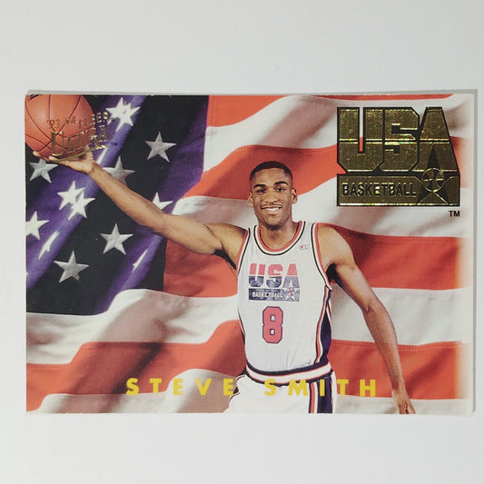 1993–94 Fleer Ultra Steve Smith #369 – USA Basketball – Team USA – Guard
