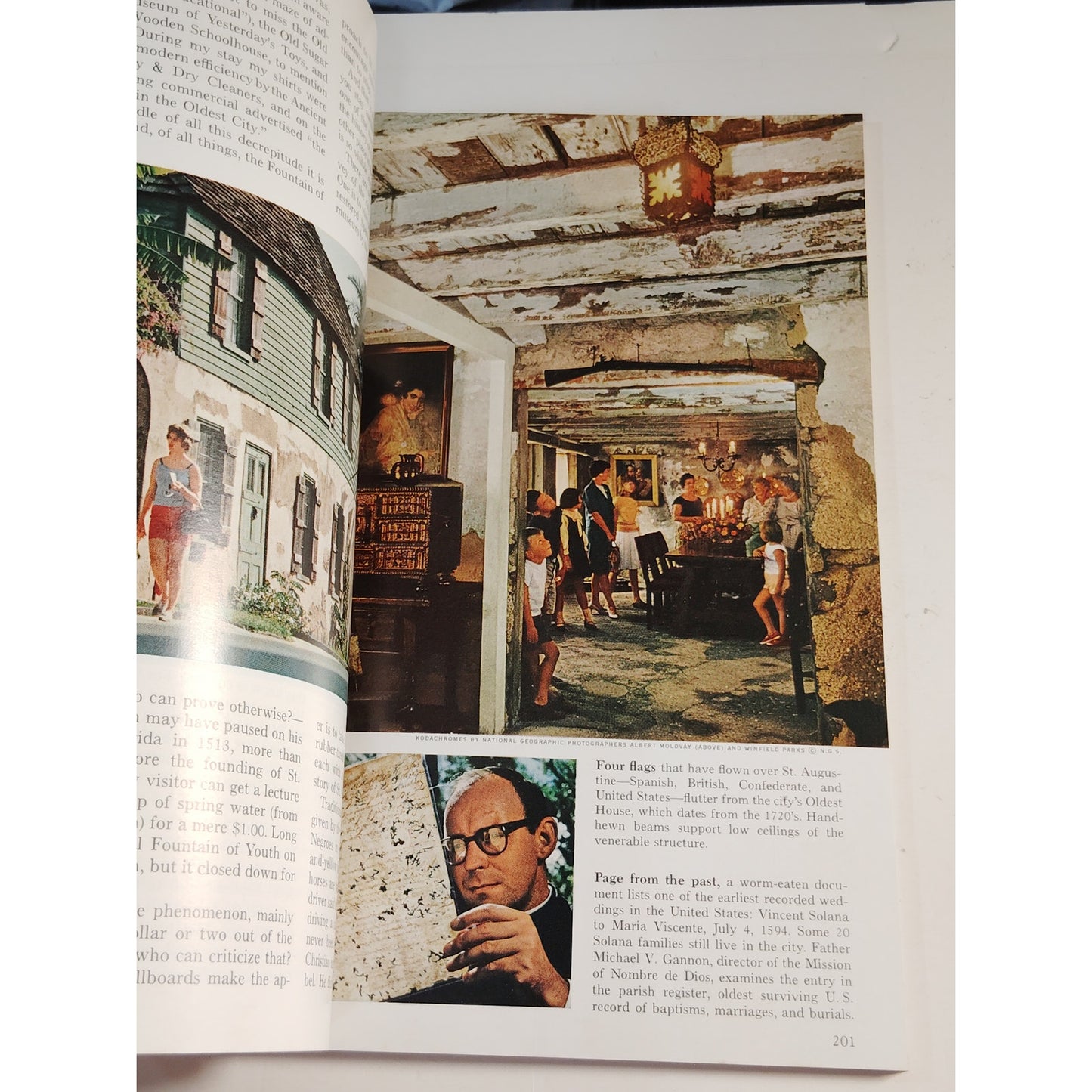 National Geographic – February 1966 | Bolivia, Vietnam War & St. Augustine
