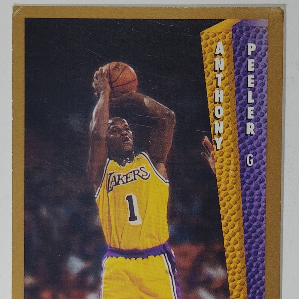 1992–93 Fleer Anthony Peeler #364 – Los Angeles Lakers – Guard – VG/EX