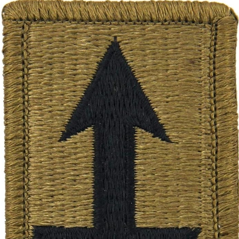 US Army 32nd Infantry Brigade Patch Scorpion OCP Hook Back 1‑3/4" × 3‑5/8"