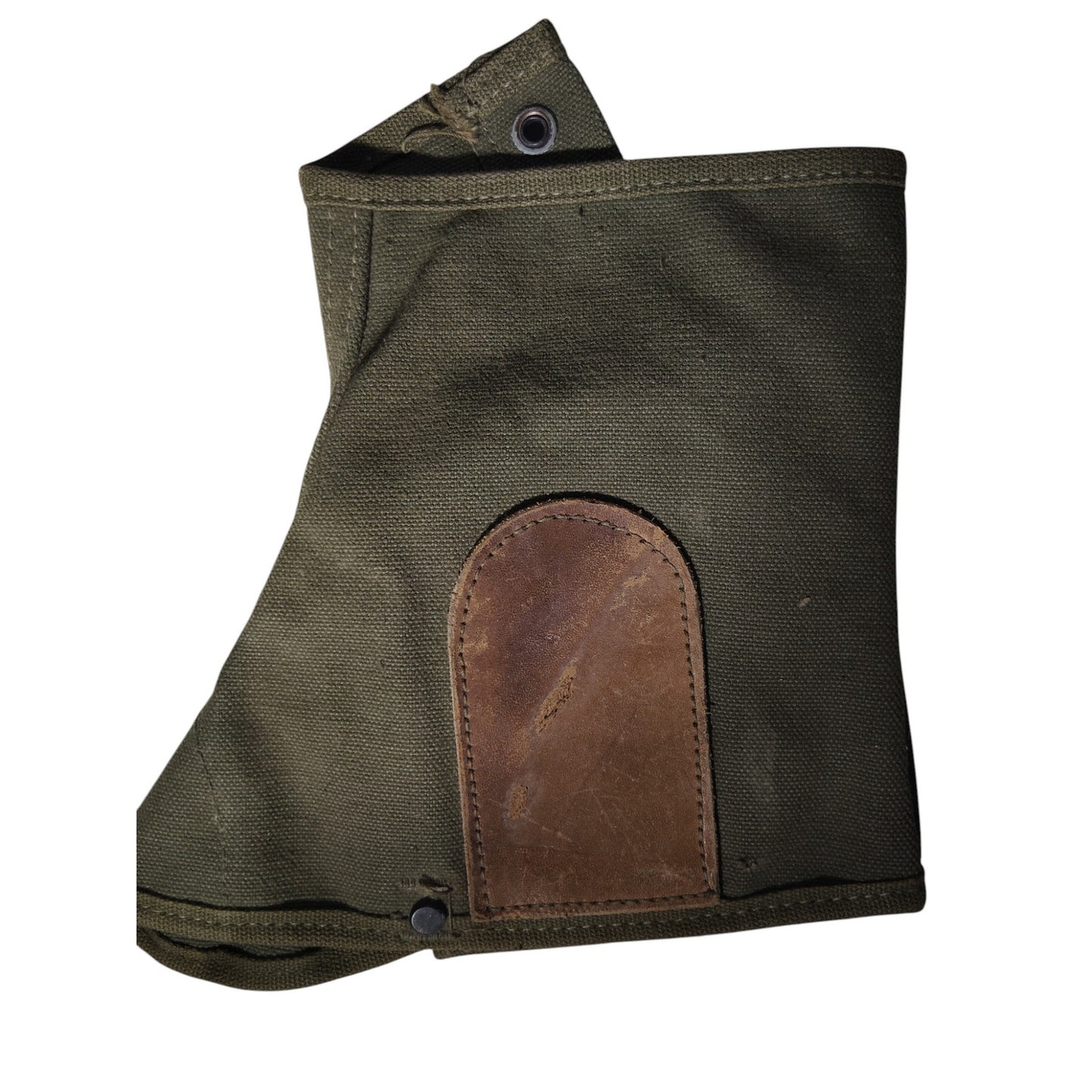 WWII U.S. M1916 Canvas Holster Cover – Medium – Tweedie – OD Green – M1911 Pistol – Original Issue