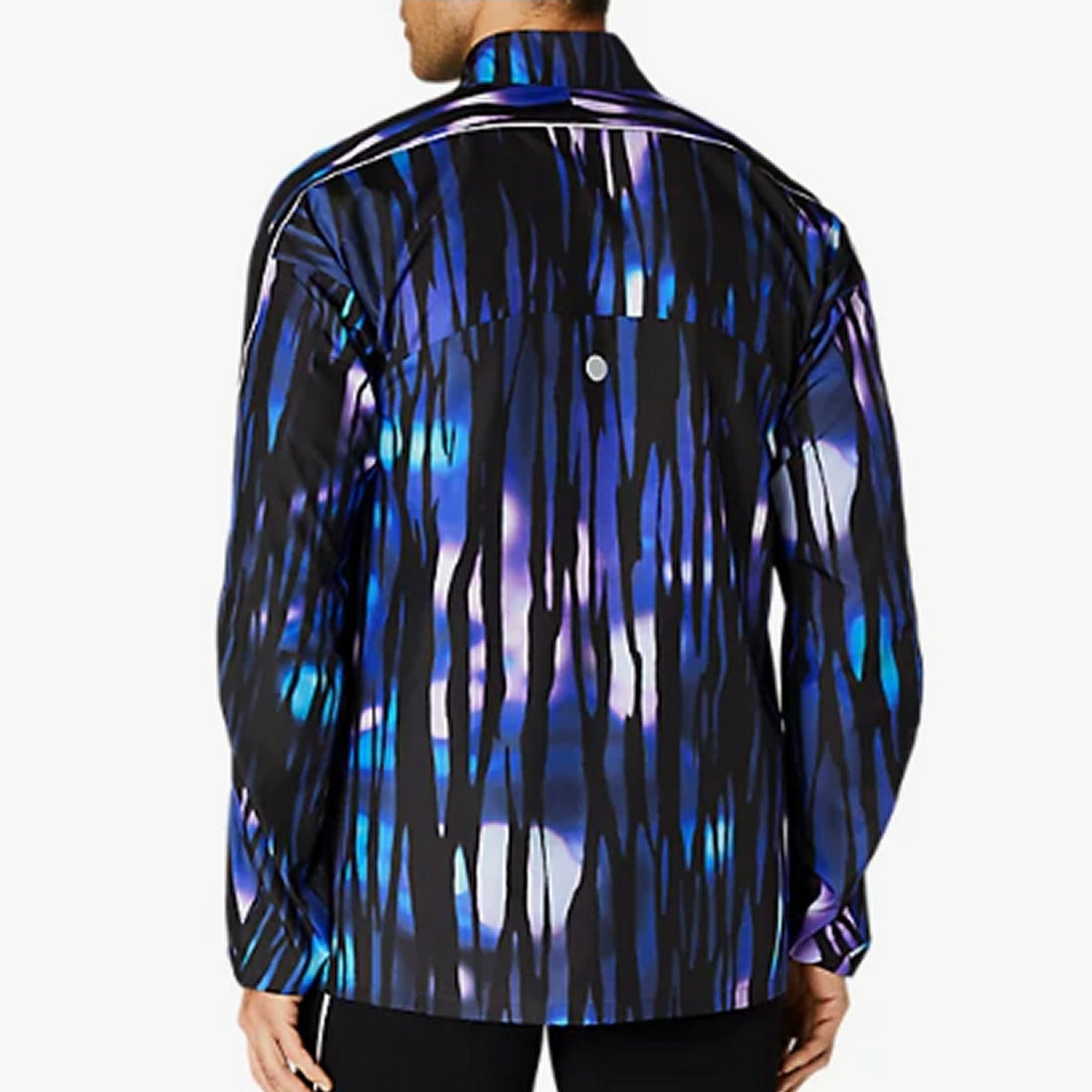 ASICS Road Lite‑Show Packable Jacket Men’s Medium Reflective Running Blue