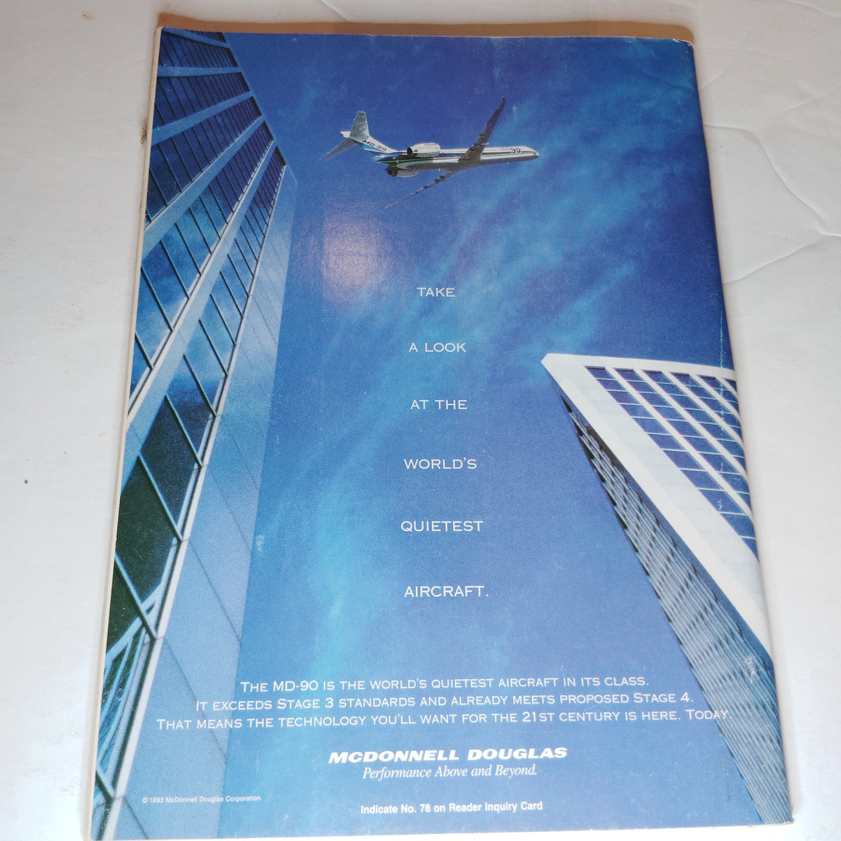 Air Transport World September 1994 Magazine - FedEx, Continental Divide,