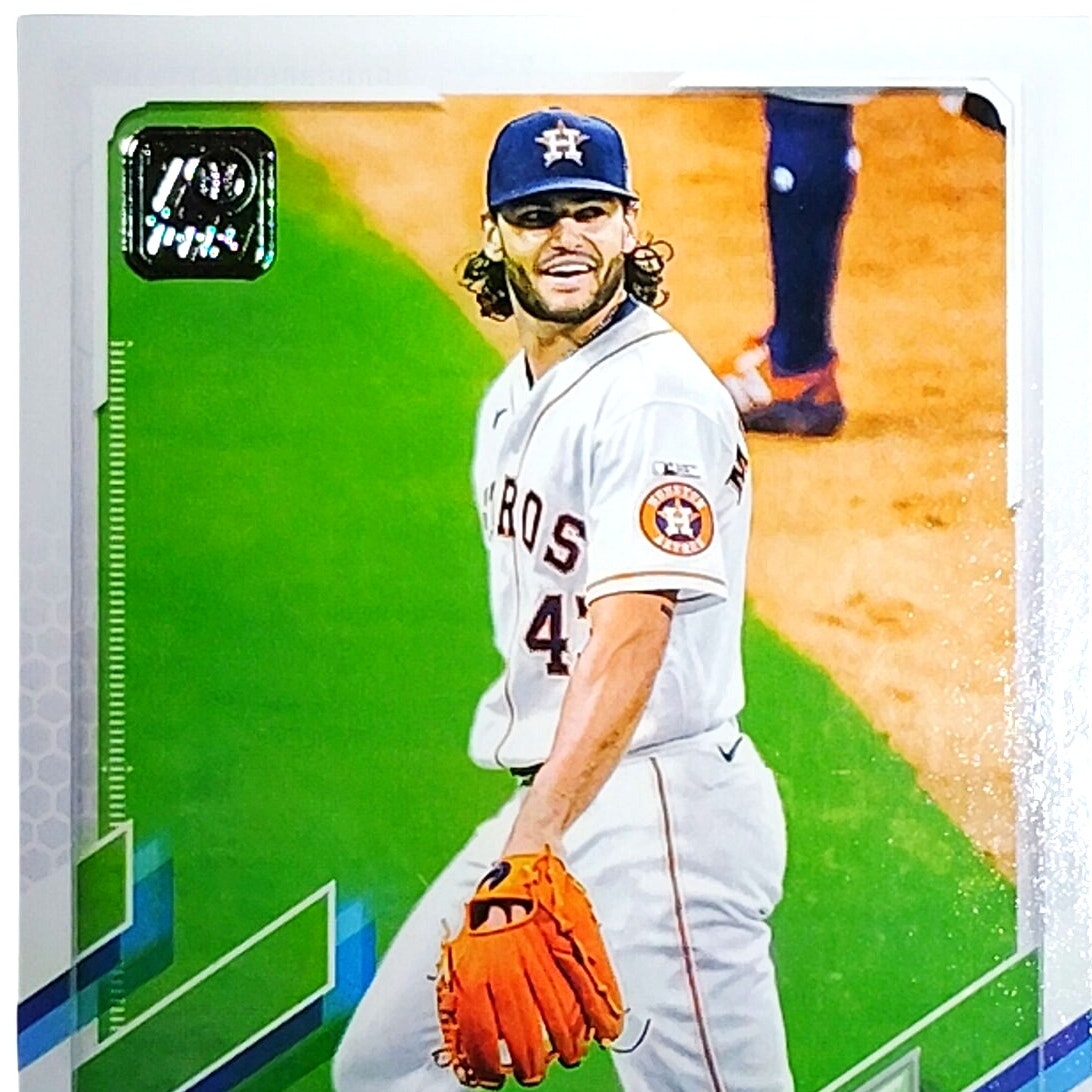 2021 Topps Series 2 #610 Lance McCullers Jr. Houston Astros Pitcher - VG/EX
