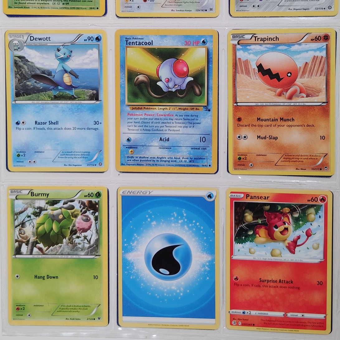 18 Random Pokémon Cards Pictured, Actual Photos Provided