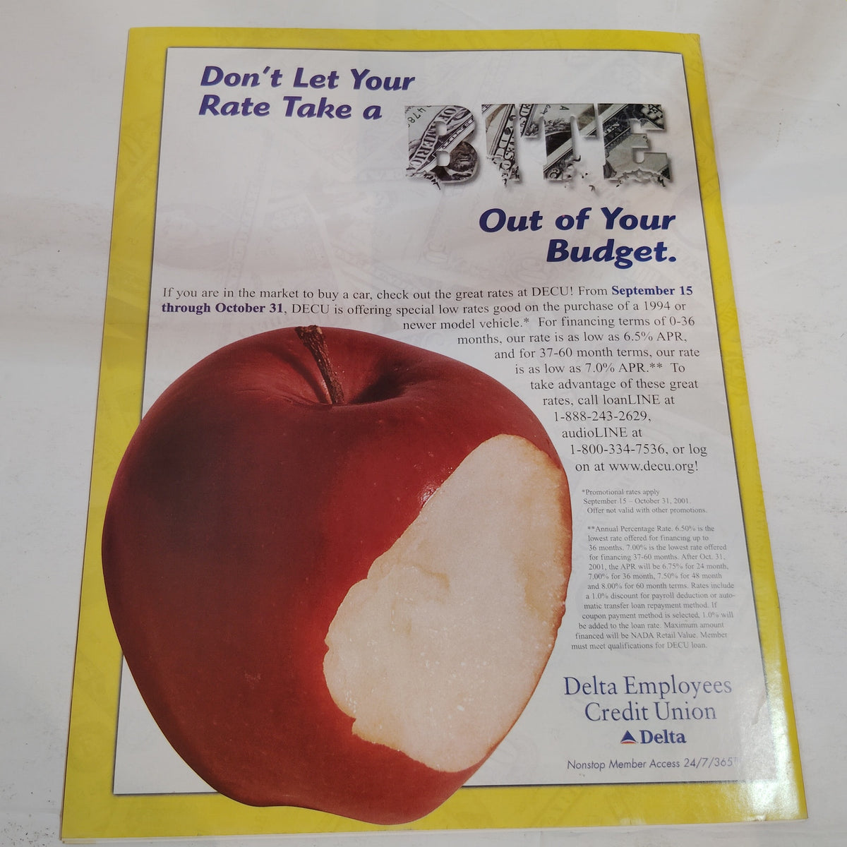 Delta News Digest - September 10, 2001 - Ergonomics At Work Magazine