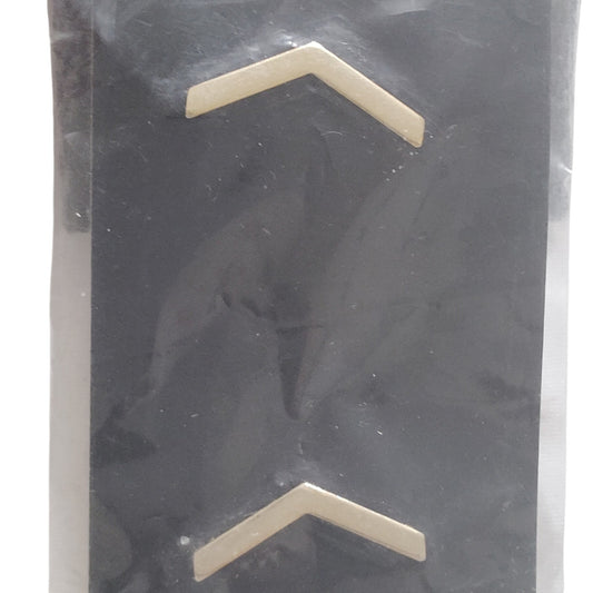 Gold‑Tone Cadet Private Chevron Pins – 7/8" × 3/8" Novelty Pin Set