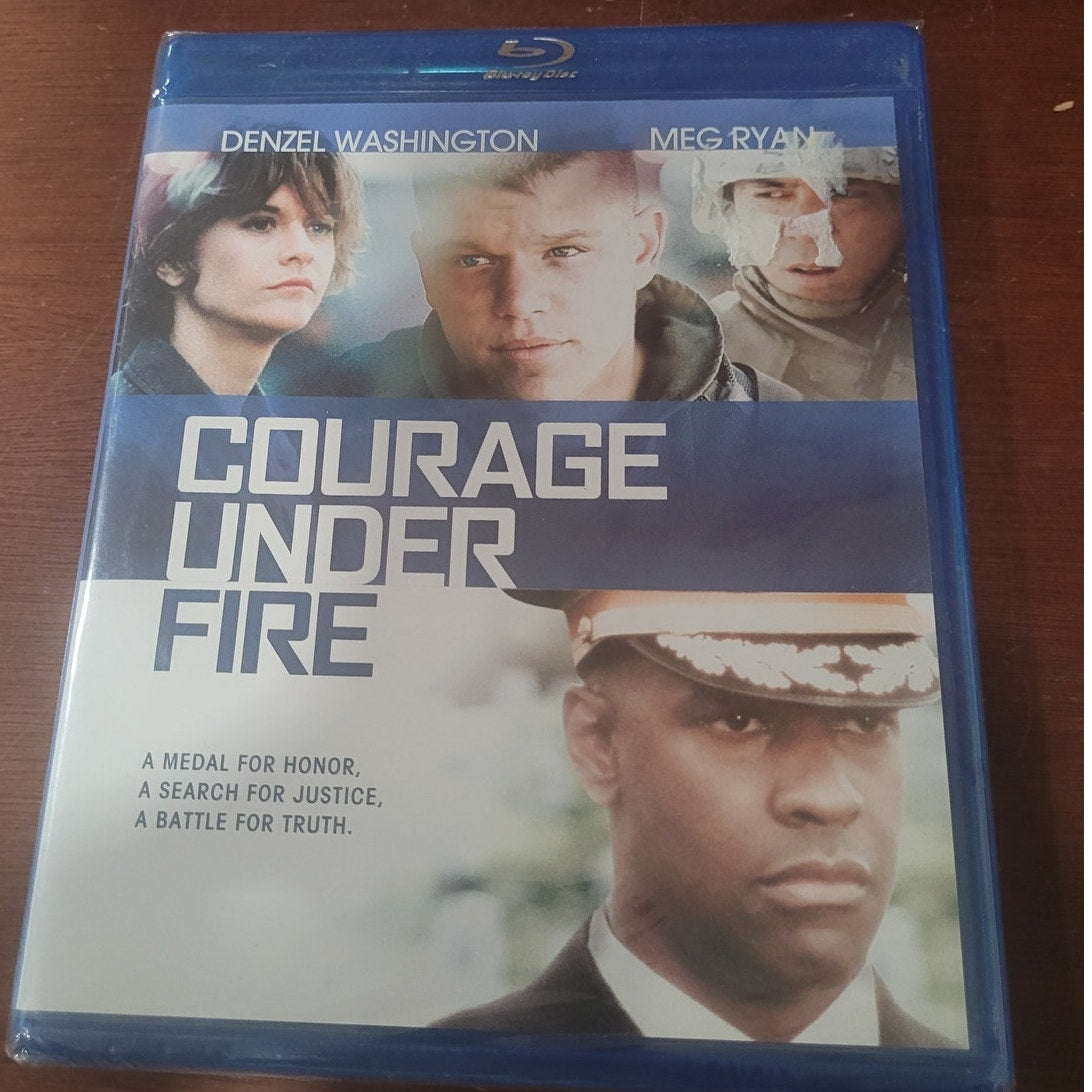 Courage Under Fire Blu-ray War Drama Denzel Washington Meg Ryan Military Justice