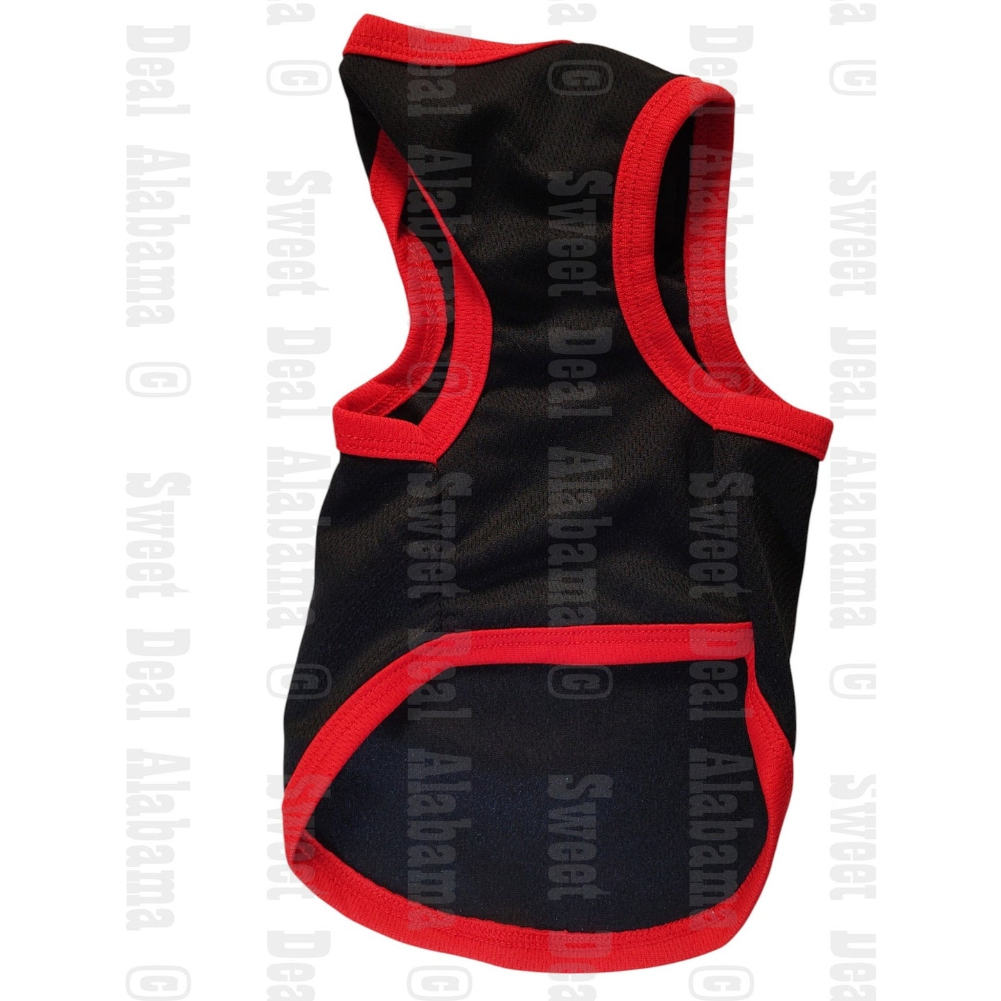 Summer Dog Basketball Vest – Breathable Quick-Dry Pet Shirt, Black, Size Small