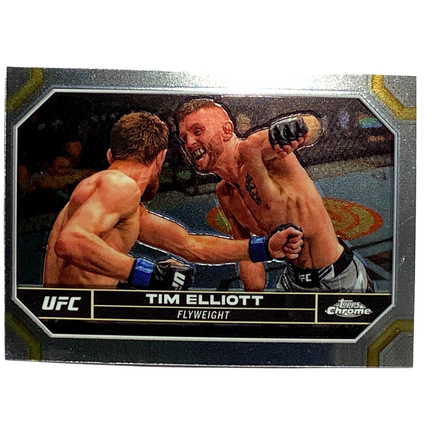 Tim Elliot, UFC Flyweight, Card 185, 2024 Topps Chrome UFC, NM+