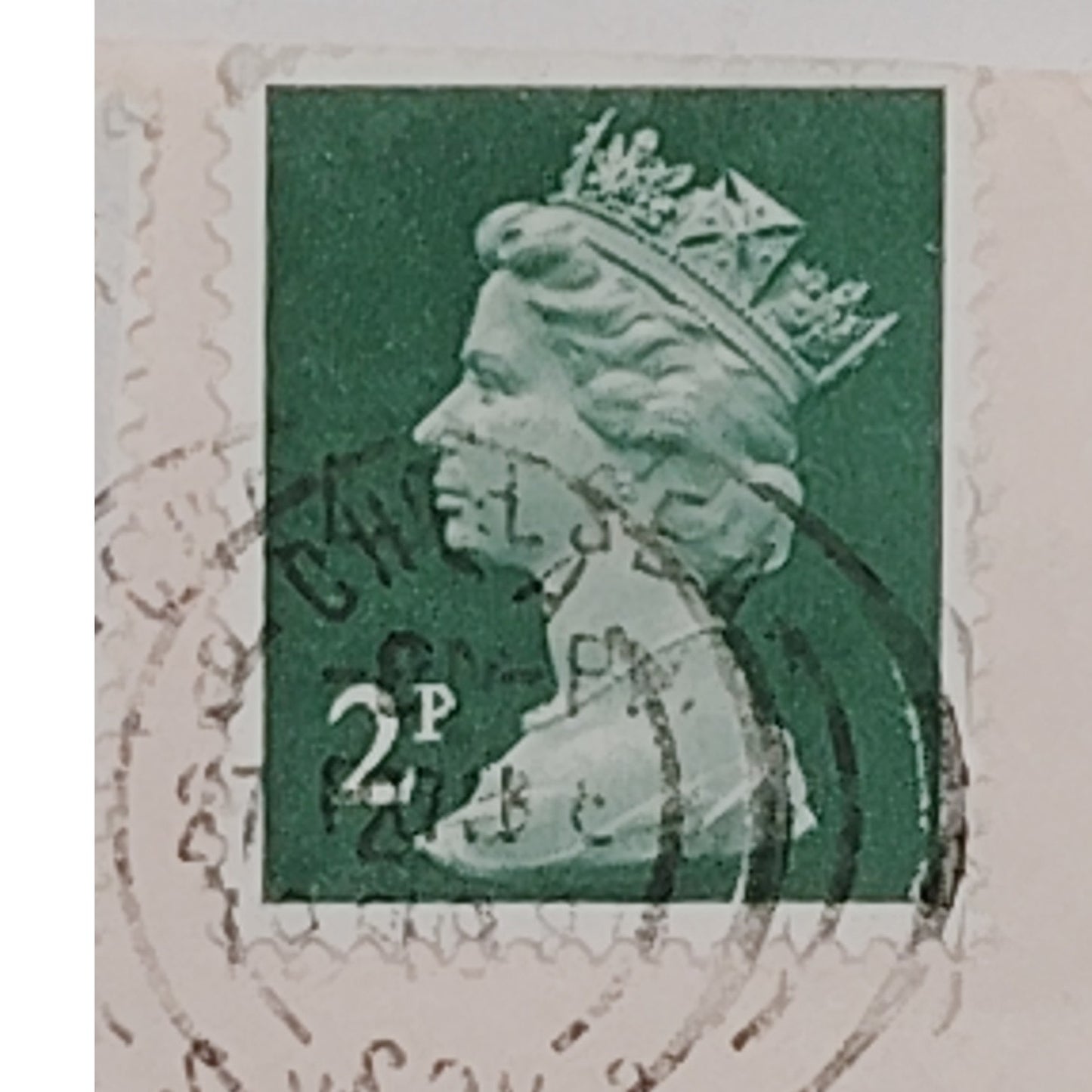 1970s British Postage Stamps, Canceled ½p 2p 11½p Queen Elizabeth II Dipper Bird