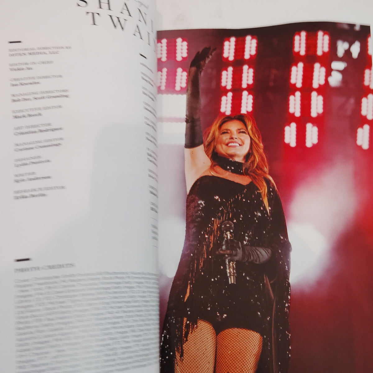 Shania Twain Country Legend 2023 A360 Media Specials Magazine, Collectible