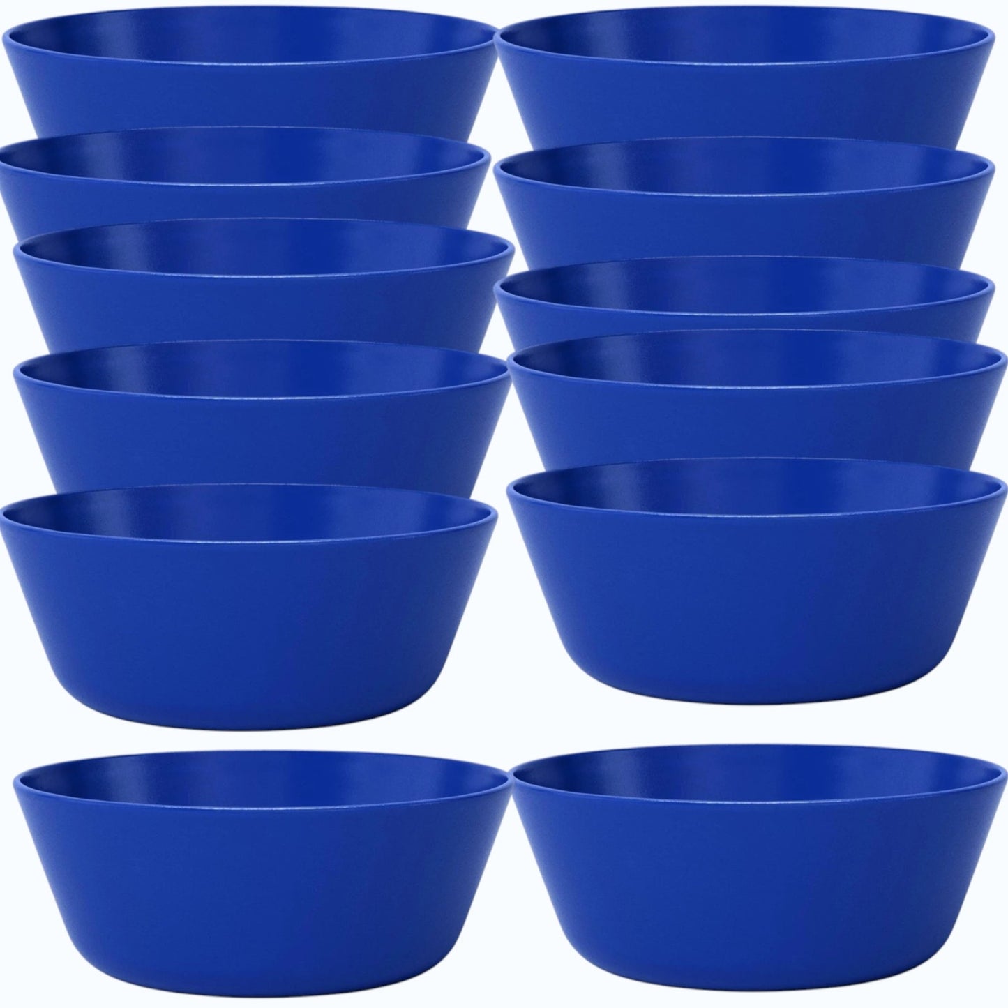 12-PK Room Essentials 35 fl oz Cereal Bowl – 2.63" H × 6.69" W Blue – 12‑PK
