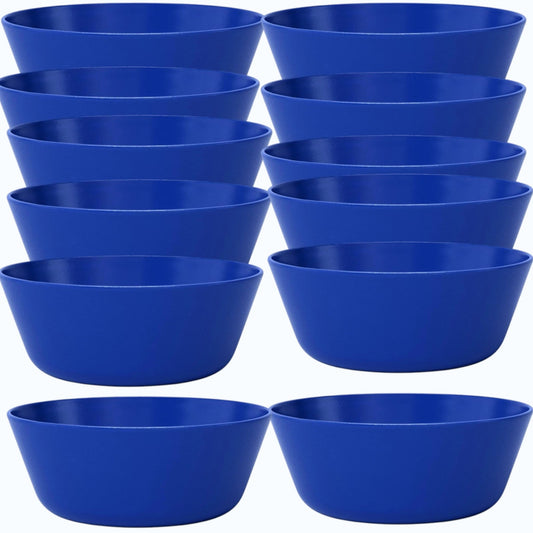 12-PK Room Essentials 35 fl oz Cereal Bowl – 2.63" H × 6.69" W Blue – 12‑PK