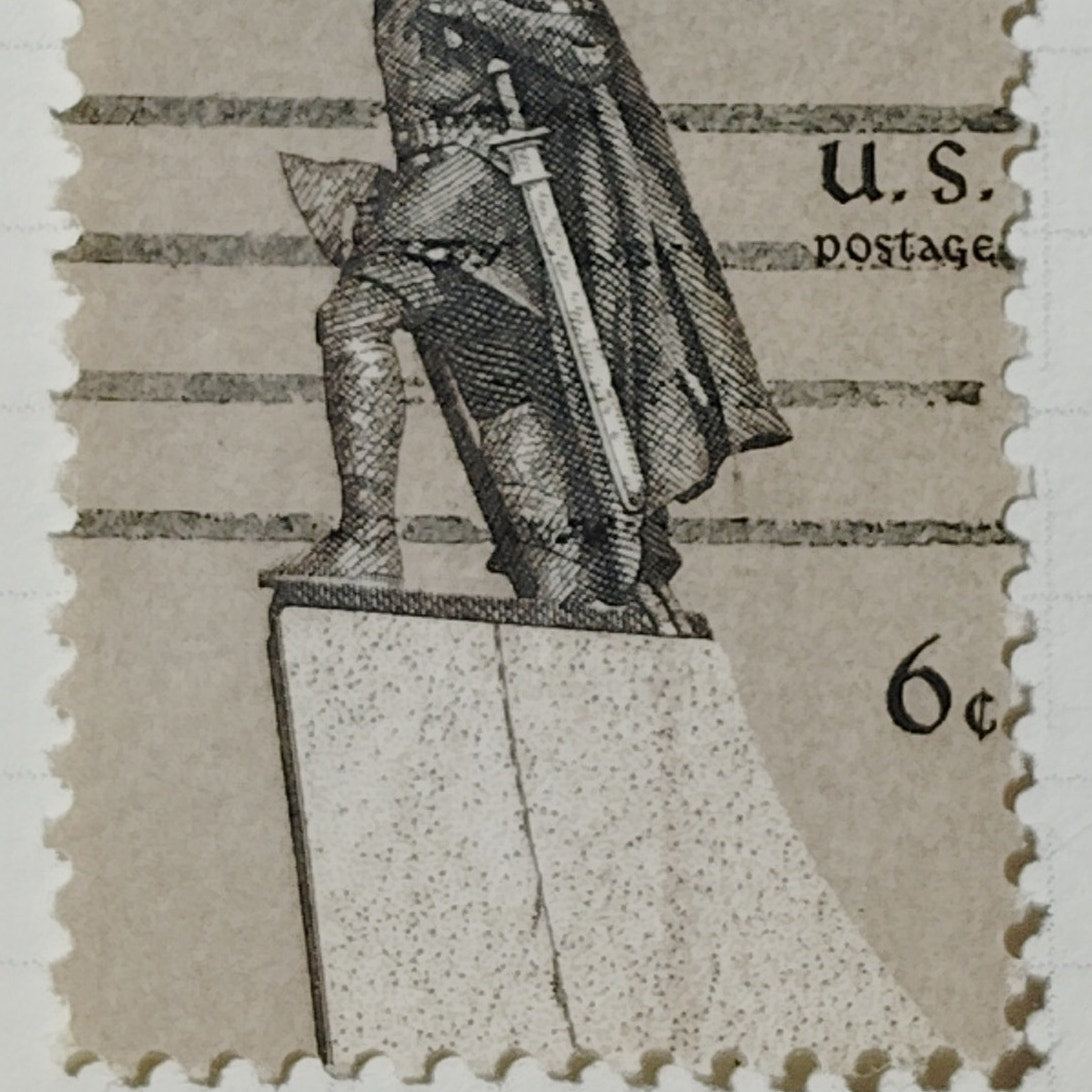 1968 US 6c Leif Erikson Norse Explorer Stamp #1359 Used Cancelled Philately